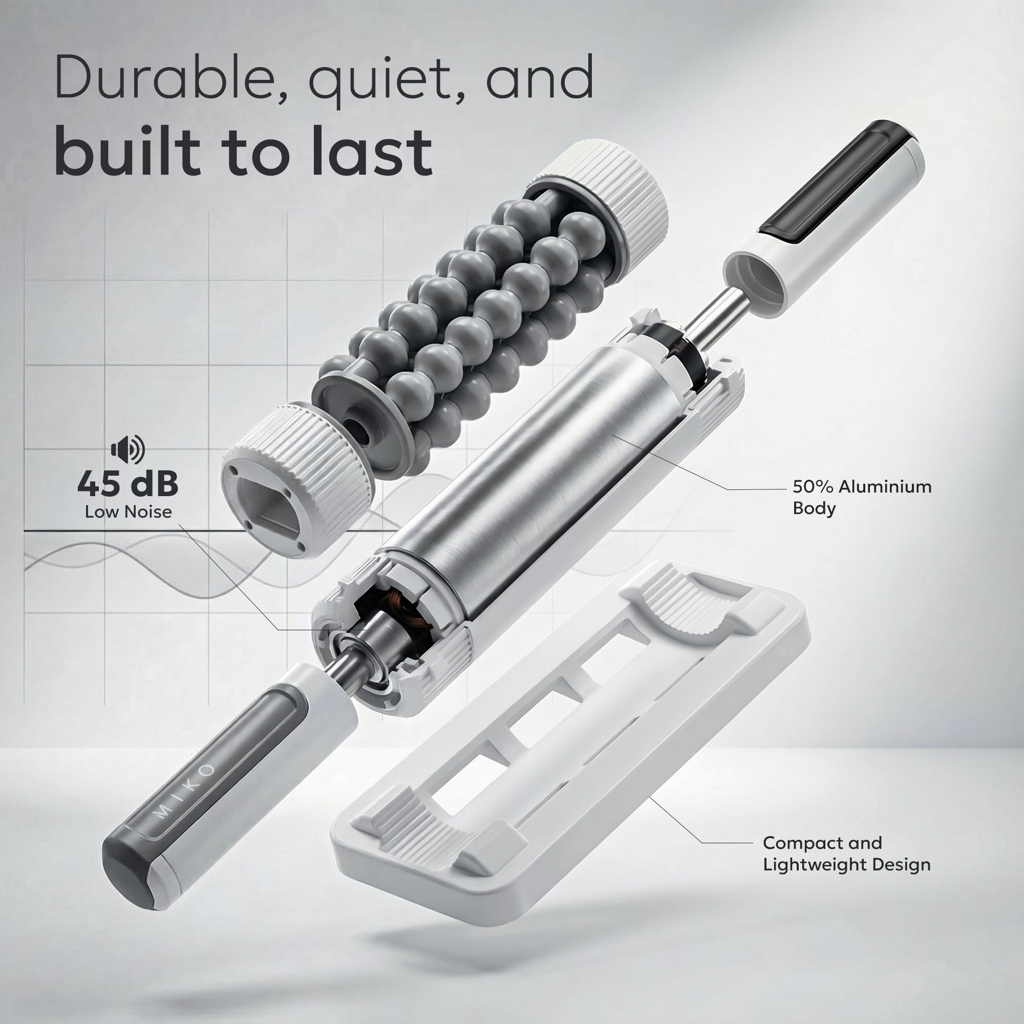 Miko Swift™ Rolling Percussive Massager