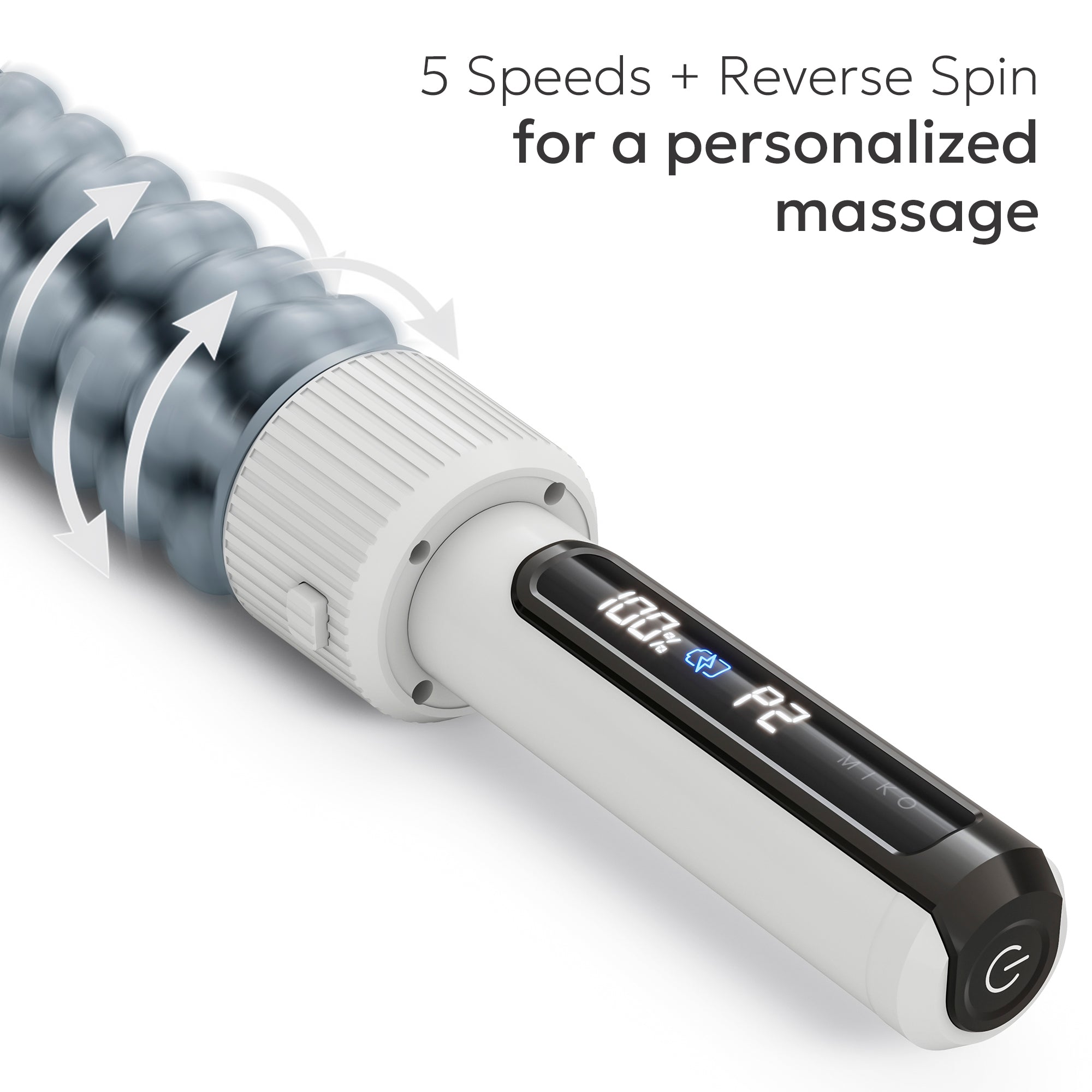 Miko Swift™ Rolling Percussive Massager