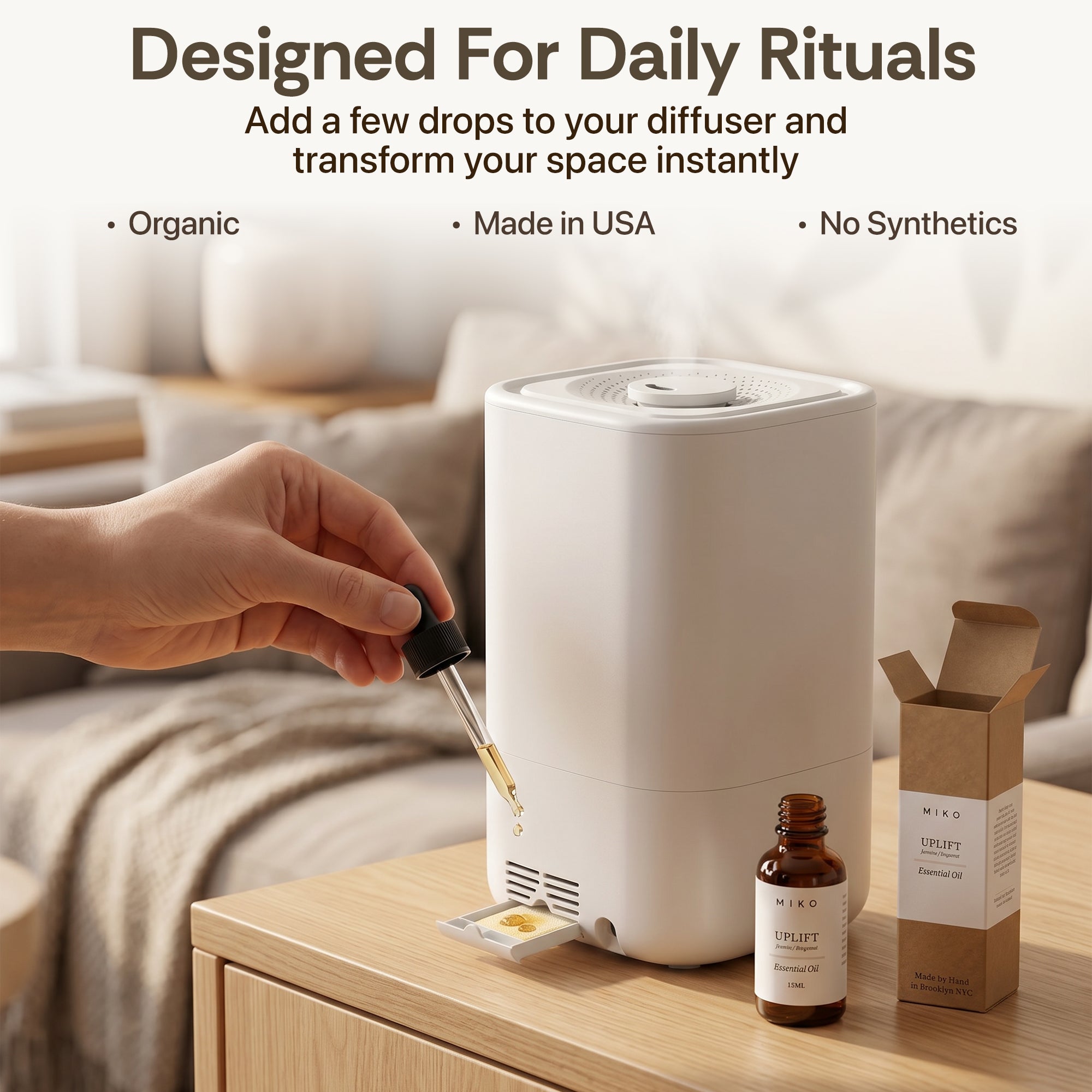 mikomiko　モイスチャーマスク付き UPLIFT Essential Oil – Miko