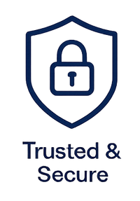 <p>Trusted & Secure</p>